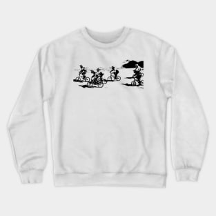 bmx racing Crewneck Sweatshirt